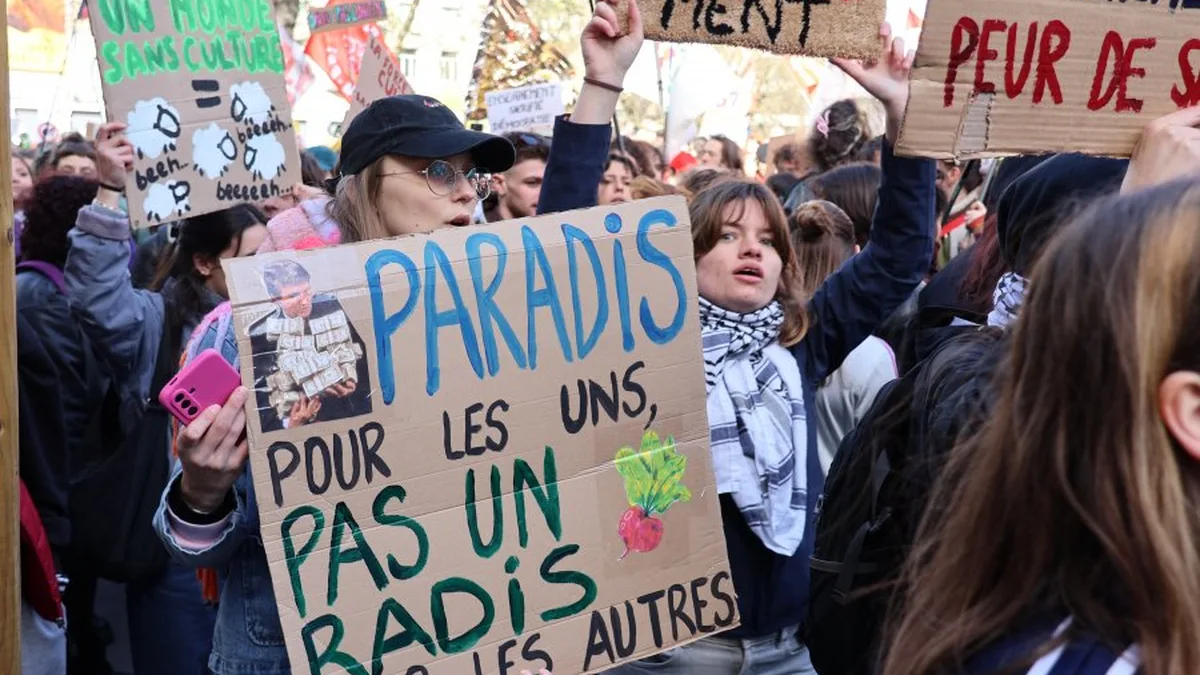 Blocages des lycées : 440 interpellations mardi, 416 établissements touchés, ça recommence jeudi
