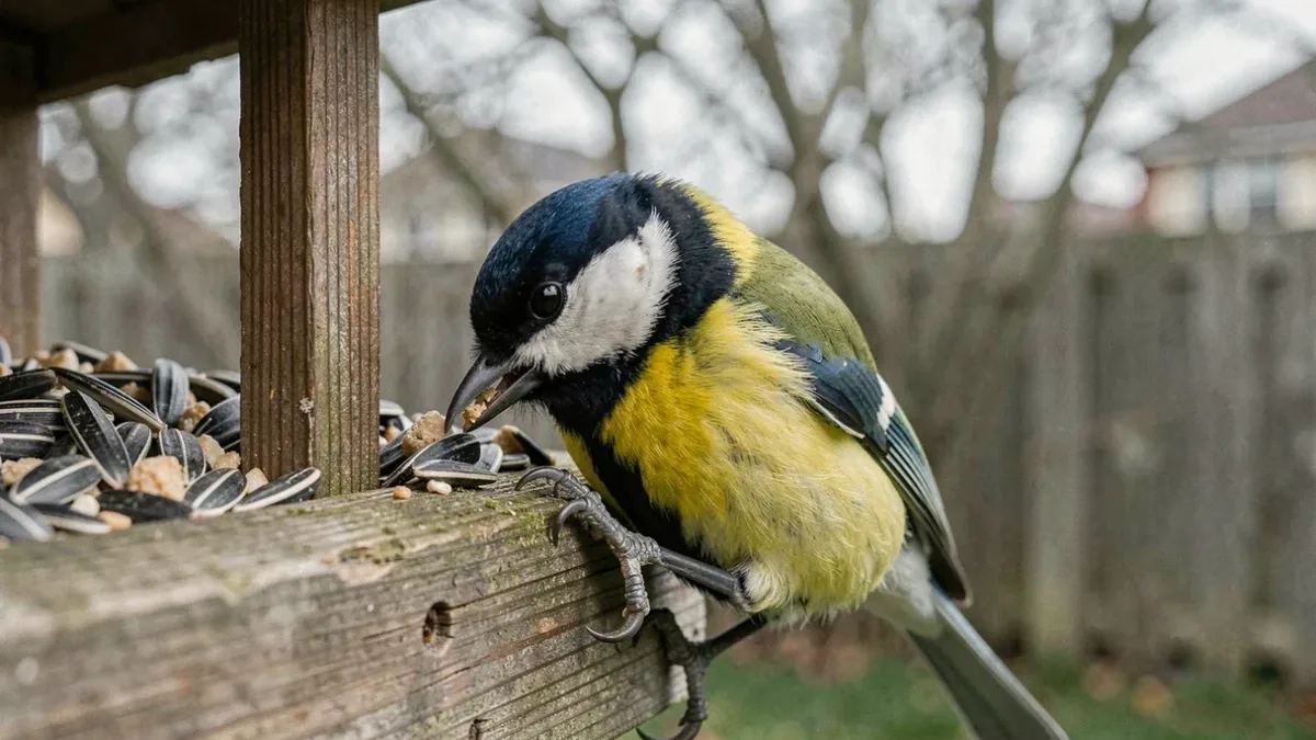 Mangeoire à oiseaux : installez-la maintenant, mais attendez le premier vrai froid pour la remplir