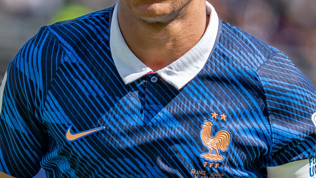 Kylian Mbappé sous le maillot de l&rsquo;équipe de France