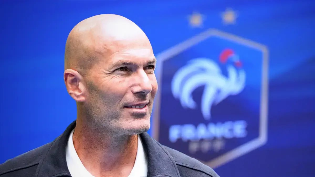 Zinédine Zidane, nouveau sélectionneur de l&rsquo;équipe de France