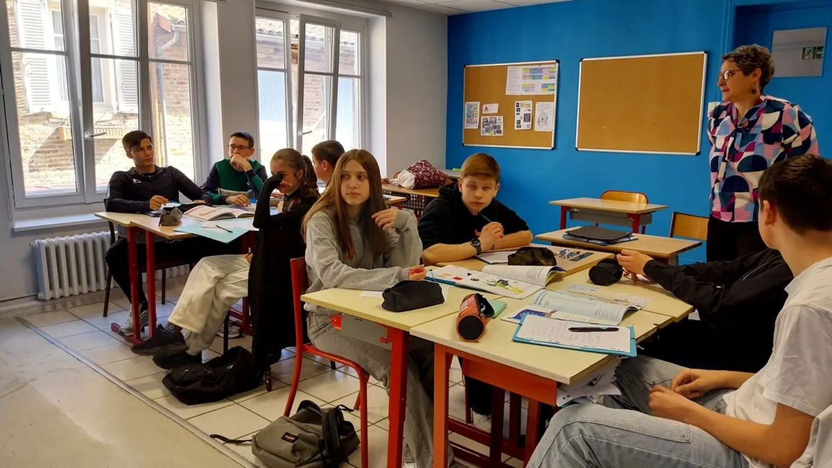 Des élèves en classe : les BTS accueillent plus de 200 000 étudiants