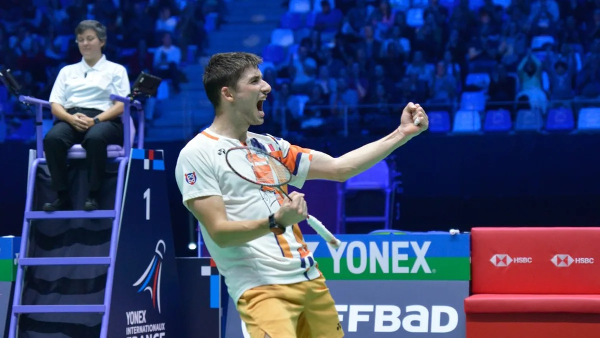 Badminton : Christo Popov, premier Français numéro 1 mondial, 80 ans après le dernier sacre à domicile