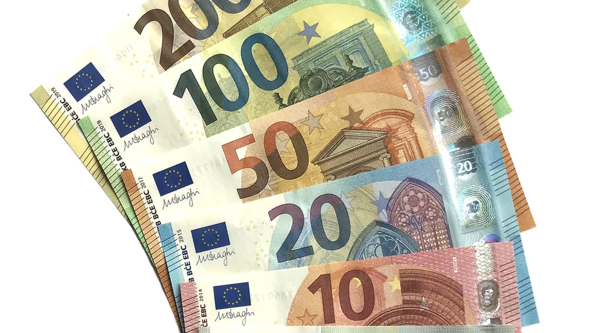 Des billets en euros