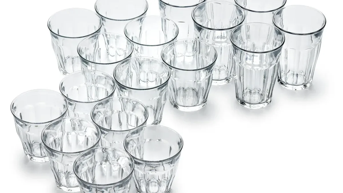 Les verres Picardie, le modèle iconique de Duralex