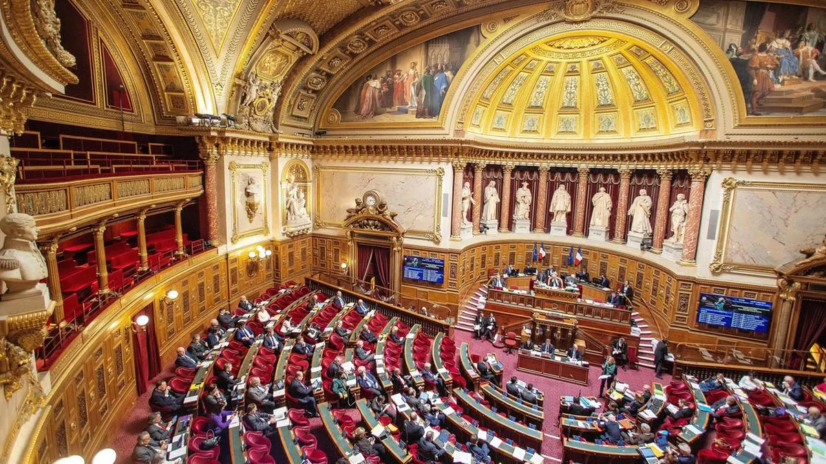 L&rsquo;hémicycle de l&rsquo;Assemblée nationale