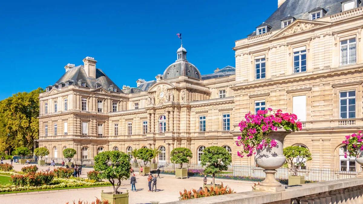 Le palais du Luxembourg à Paris, siège du Sénat