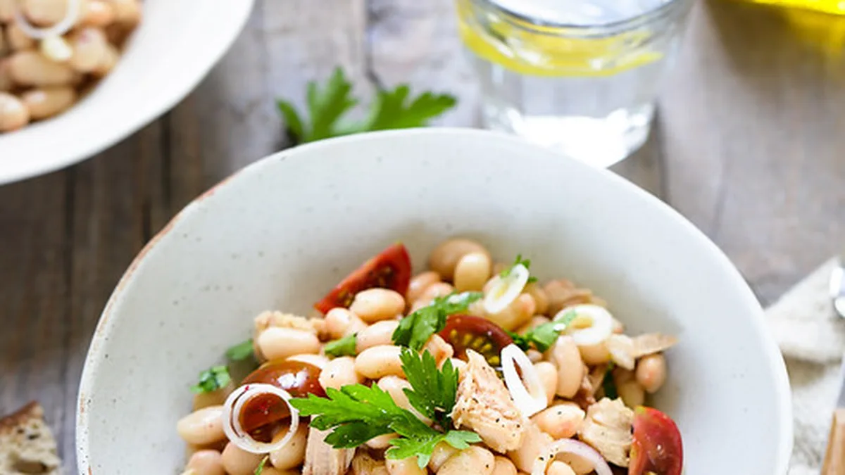 Salade de thon et haricots