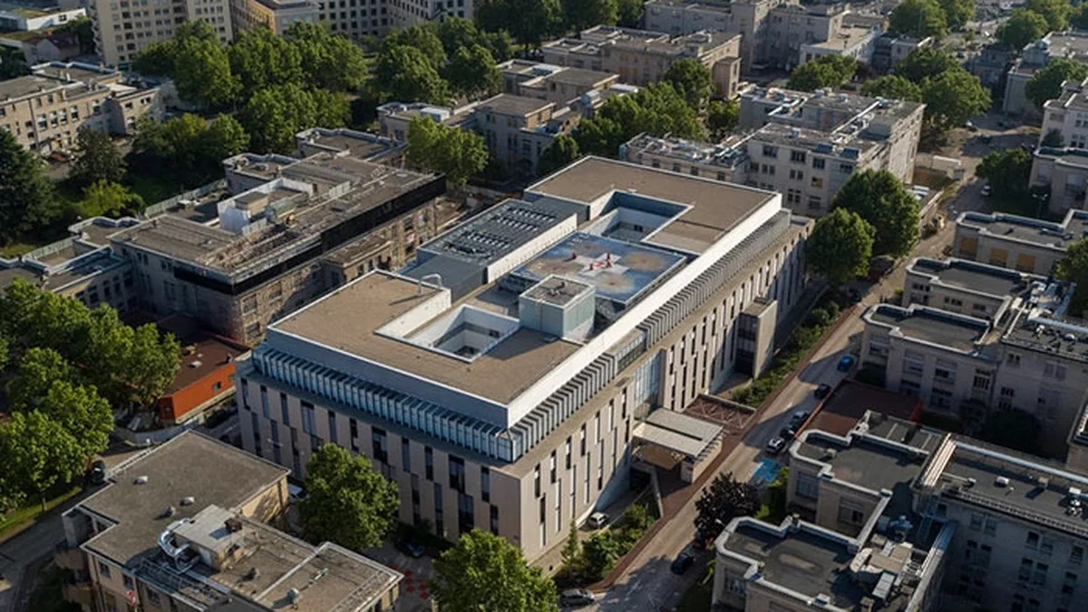 L&rsquo;hôpital Édouard Herriot à Lyon, l&rsquo;un des établissements des Hospices civils de Lyon où le patient était pris en charge