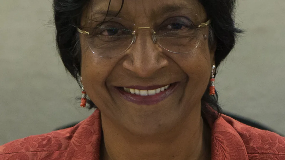 Navi Pillay, lauréate du prix Nobel de la paix 2026