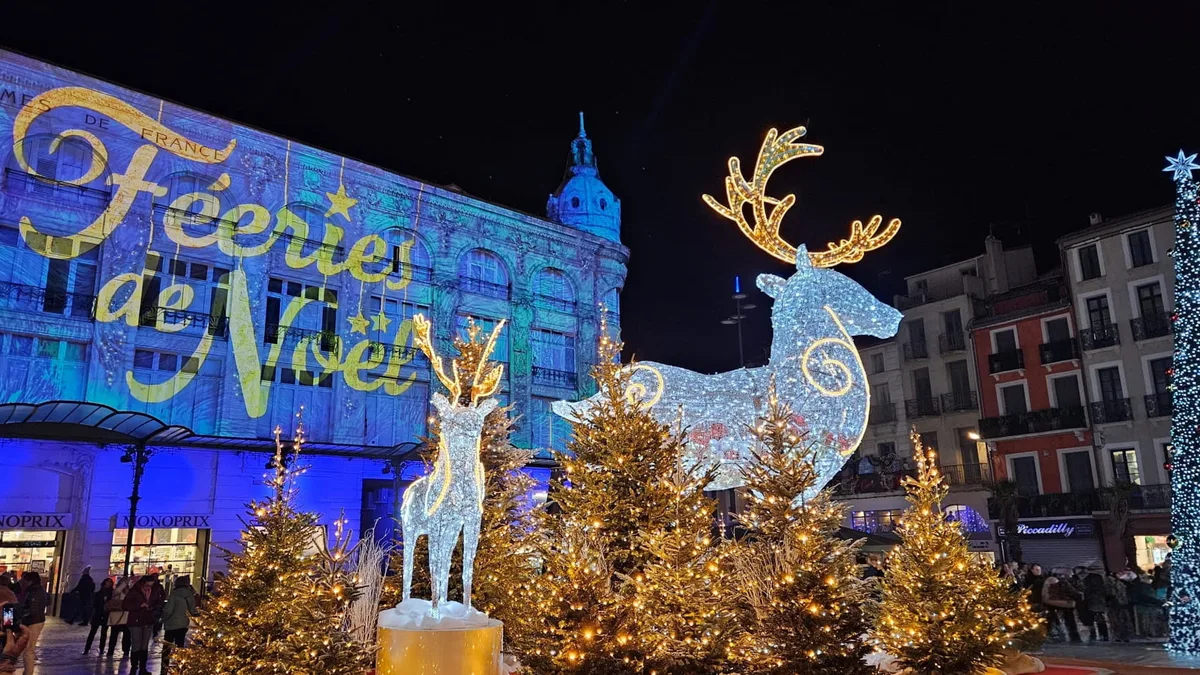 Les illuminations de Noël à Narbonne