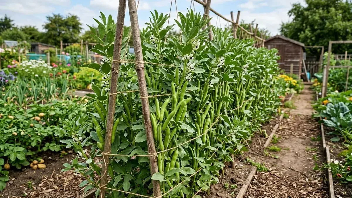 Potager : semer fèves en novembre, pour une récolte dès avril